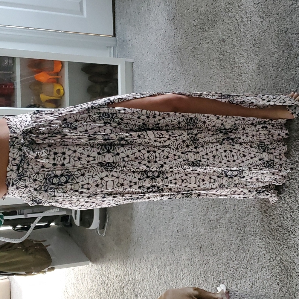 Olivaceous South of France maxi skirt
